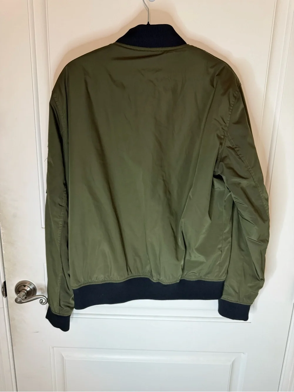 Zara Olive Green Bomber Jacket for Men‎ Sz L